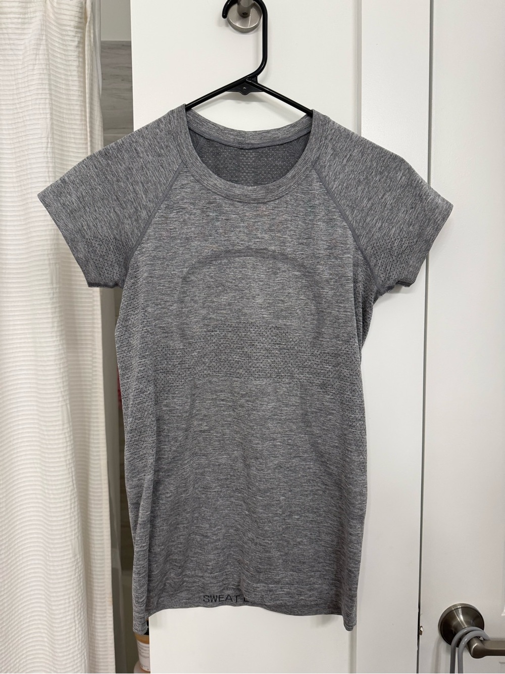 lululemon swiftly short sleeve heathered grey